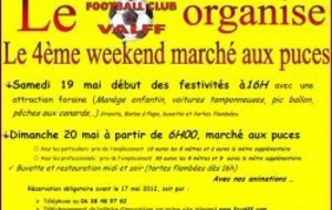 Weekend marché aux puces, 19 et 20 mai 2012
